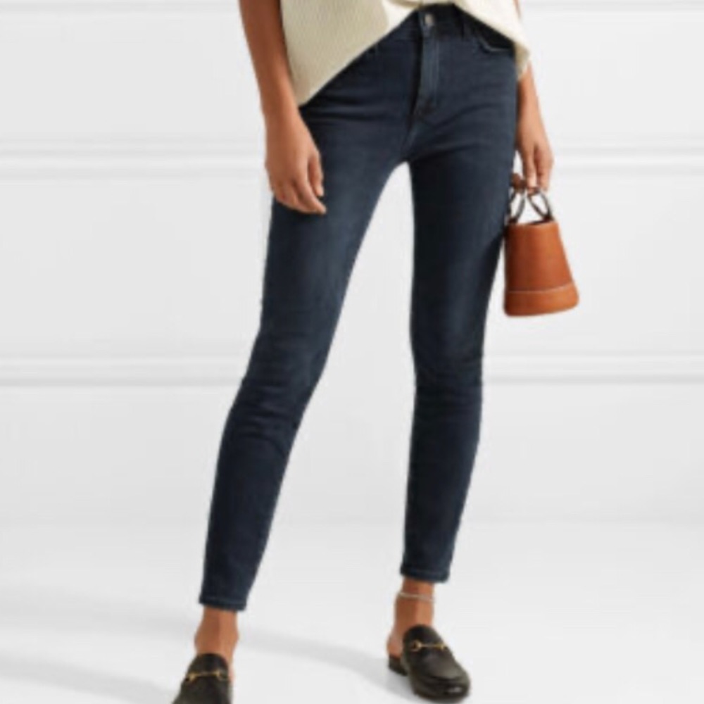 COPY - Current Elliot super high waisted stiletto jeans in Tacoma size 27
